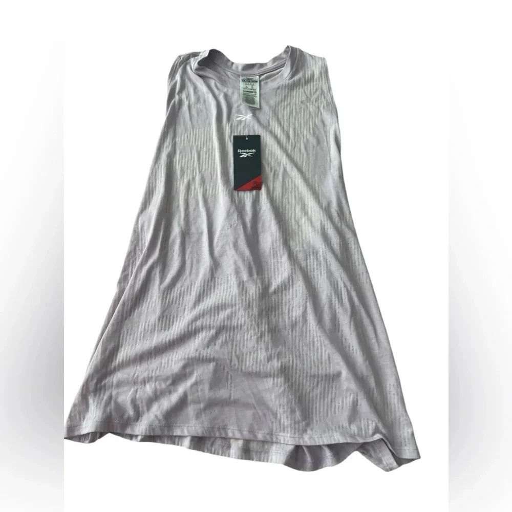 NWT Reebok TS Burnout Tank in Purple Oasis 2X